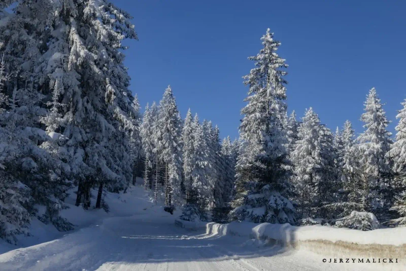 Rozdroże Kowarskie: Zimowy przystanek między Karkonoszami a Rudawami
