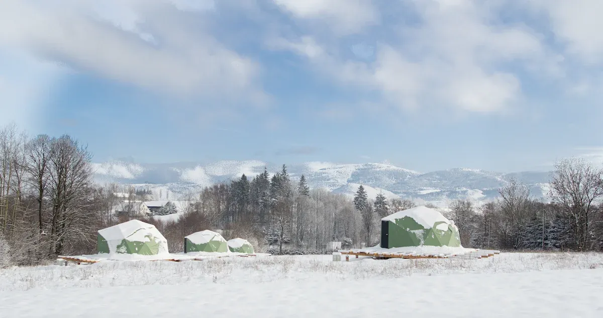 Vegan House: Glamping w zgodzie z naturą
