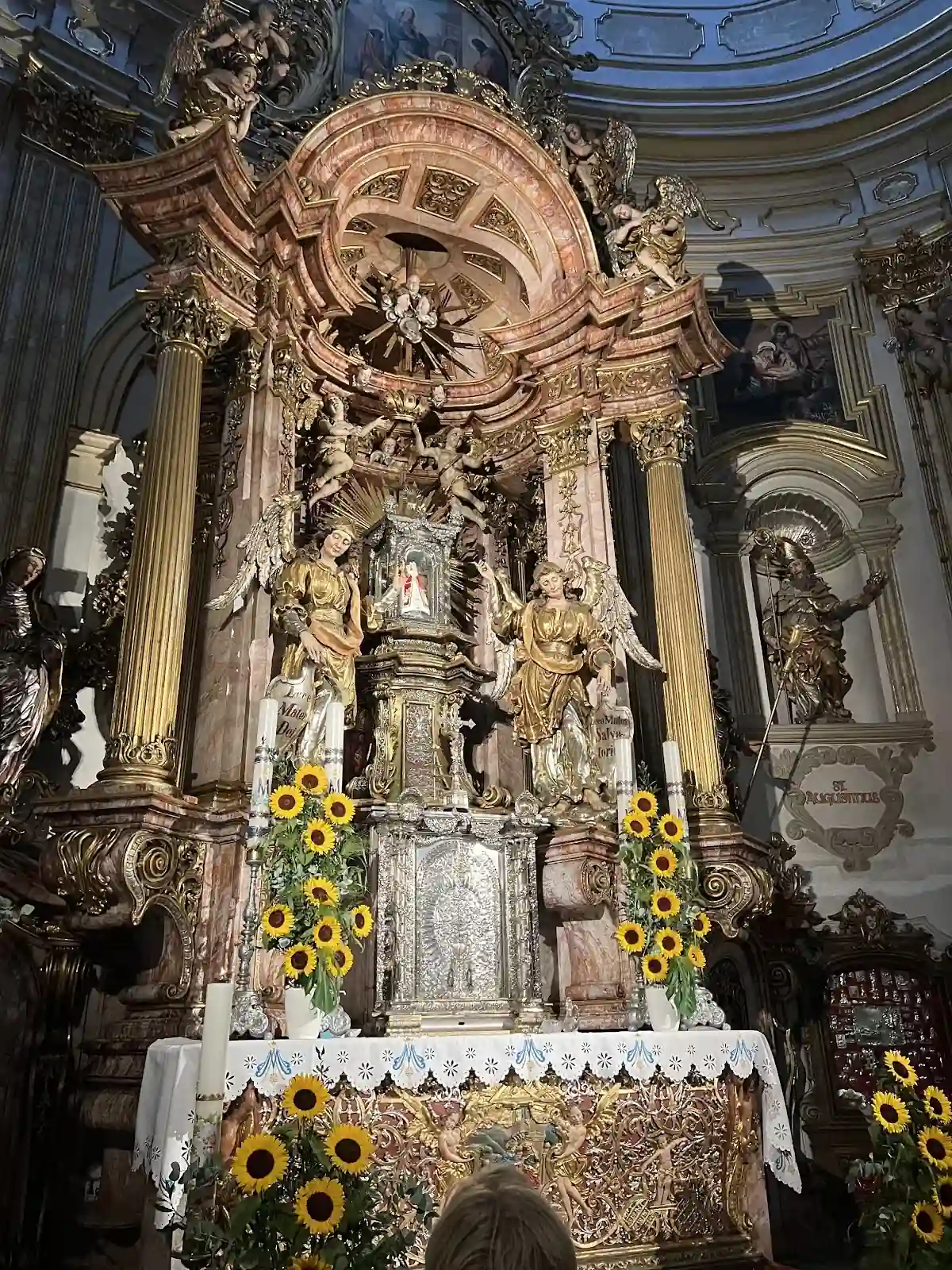 Zimowy widok na Wambierzyce