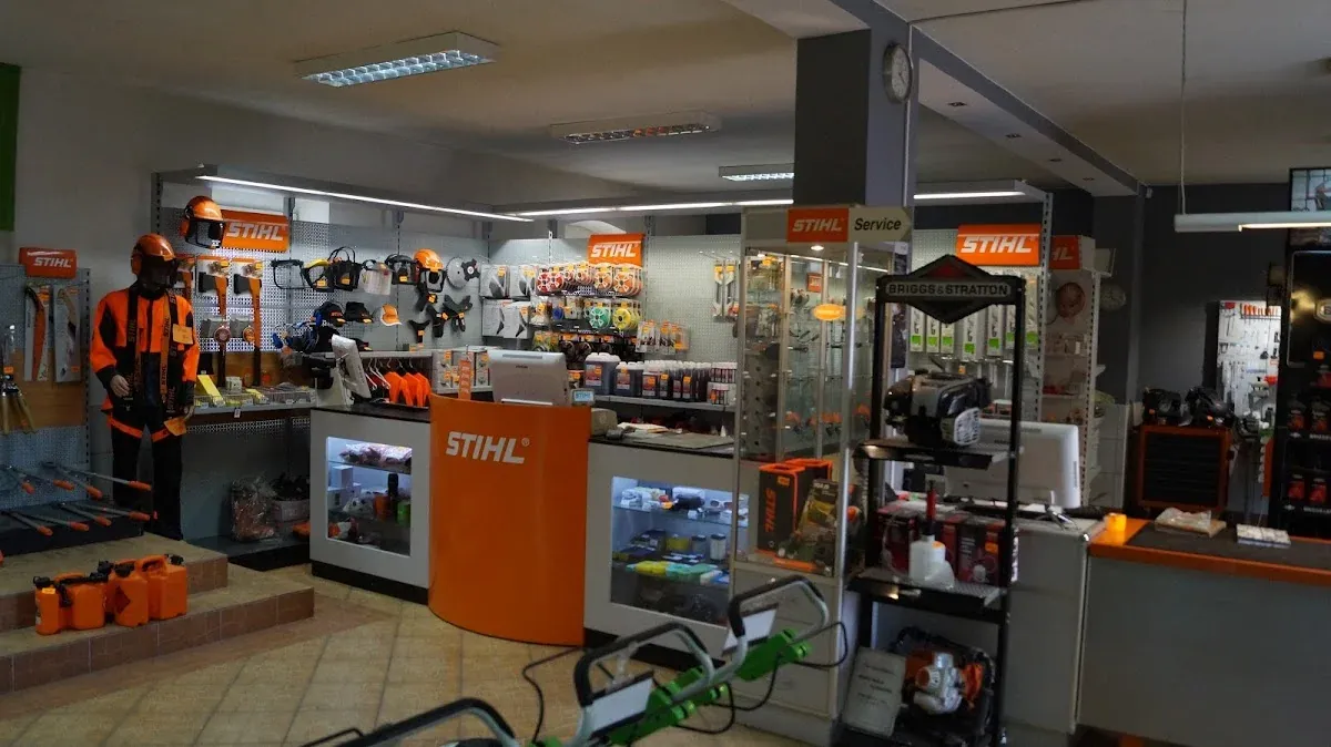 Profesjonalny sprzęt ogrodniczy.