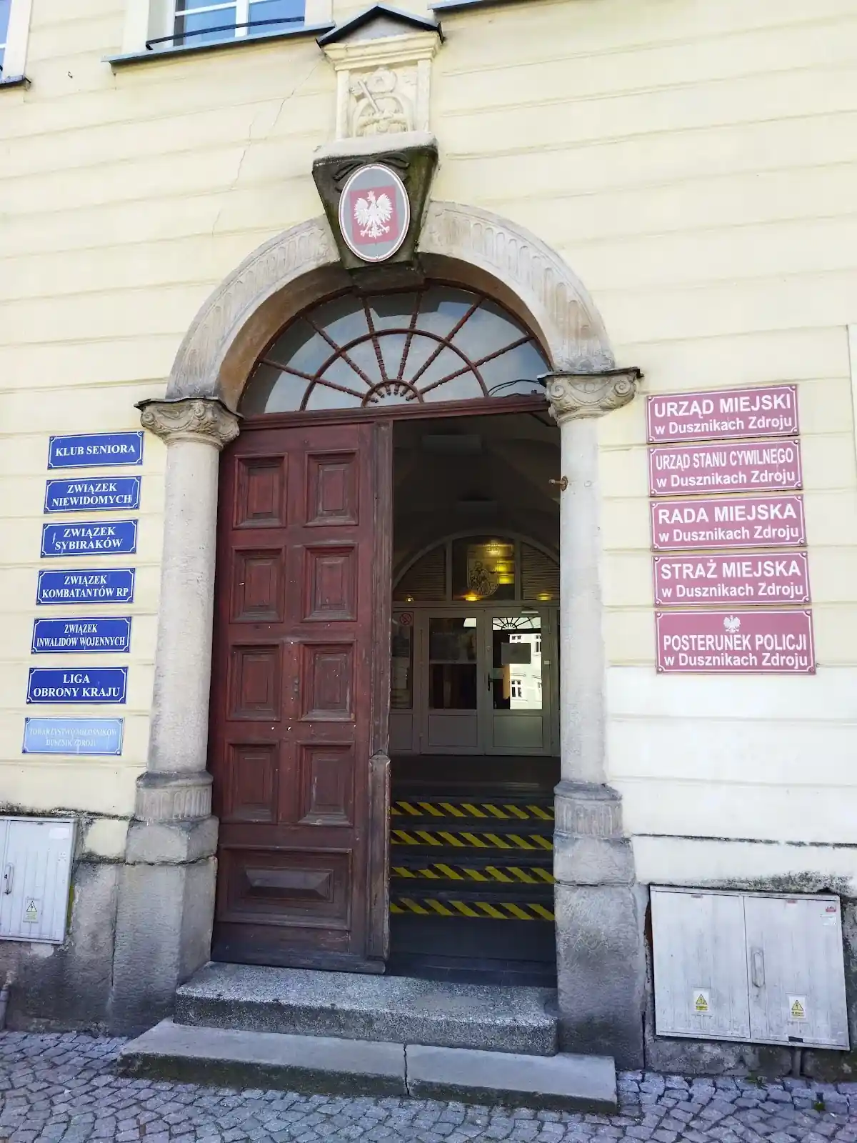 Dusznicki Rynek zimą.